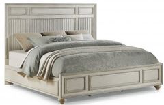 Flexsteel® Harmony White King Panel Bed