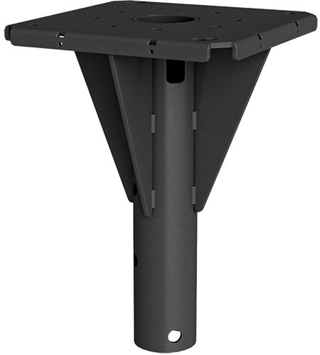 Chief® Black Outdoor Flat Panel Single Ceiling and Pedestal Mount System 2