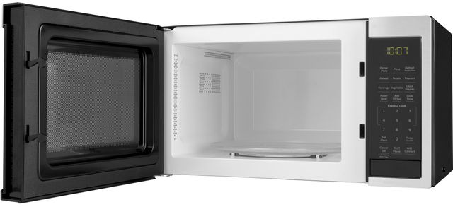 GE® 0.9 Cu. Ft. Stainless Steel Countertop Microwave 2