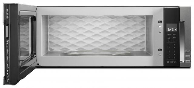 KitchenAid® 1.1 Cu. Ft. Stainless Steel Over The Range Microwave Hood Combination 1