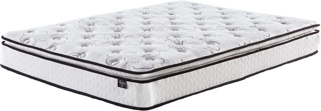 Sierra Sleep® by Ashley® M874 10" Bonnell Pillow Top Firm Queen Mattress in a Box-1