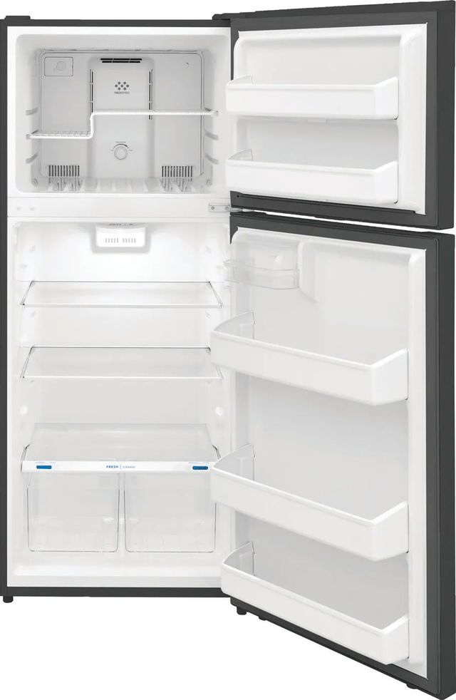 Frigidaire® 17.6 Cu. Ft. Brushed Steel Top Freezer Refrigerator 14