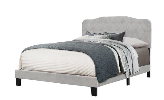 Hillsdale Furniture Nicole Glacier Gray Full Bed in One