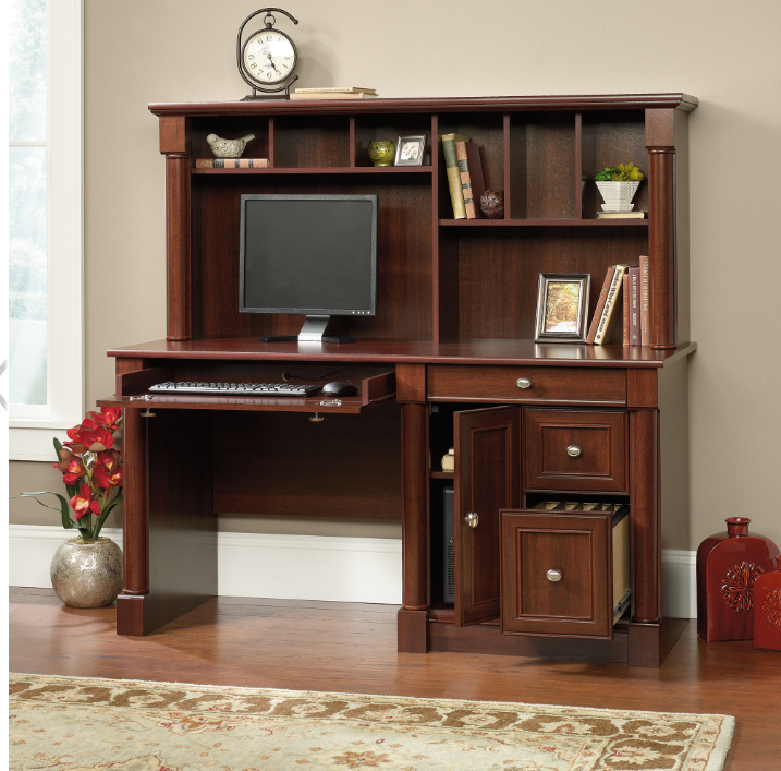 cherry hutch for desk