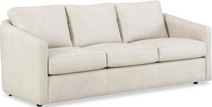 Craftmaster® CM Modern Marsala Leather Sofa