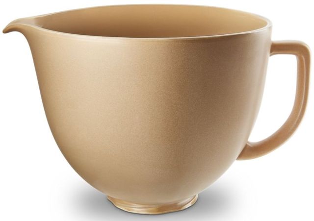 KitchenAid® White Shell 5 Quart Ceramic Bowl 10