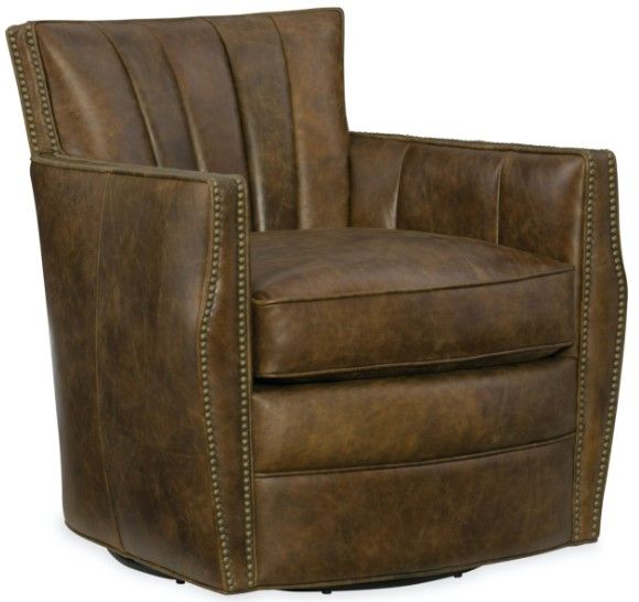 Hooker® Furniture CC Carson Dragon Castle Swivel Chair
