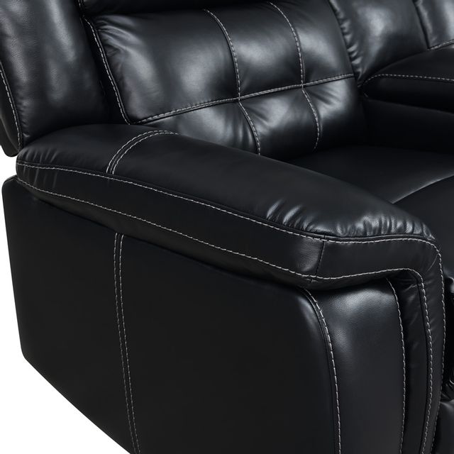 Holbrook Black 3 Pc Power Reclining Sectional 5