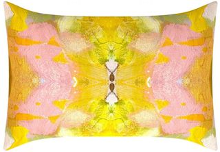 Laura Park Designs Jardin Yellow 14" x 20" Pillow