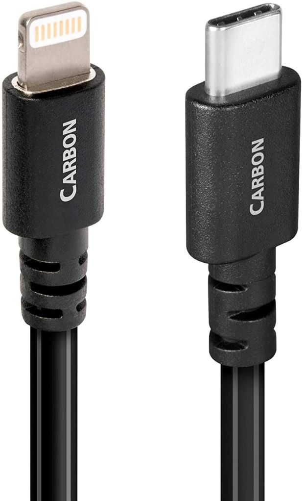 AudioQuest® Carbon 1.5 m Lightning to USB C Cable 0
