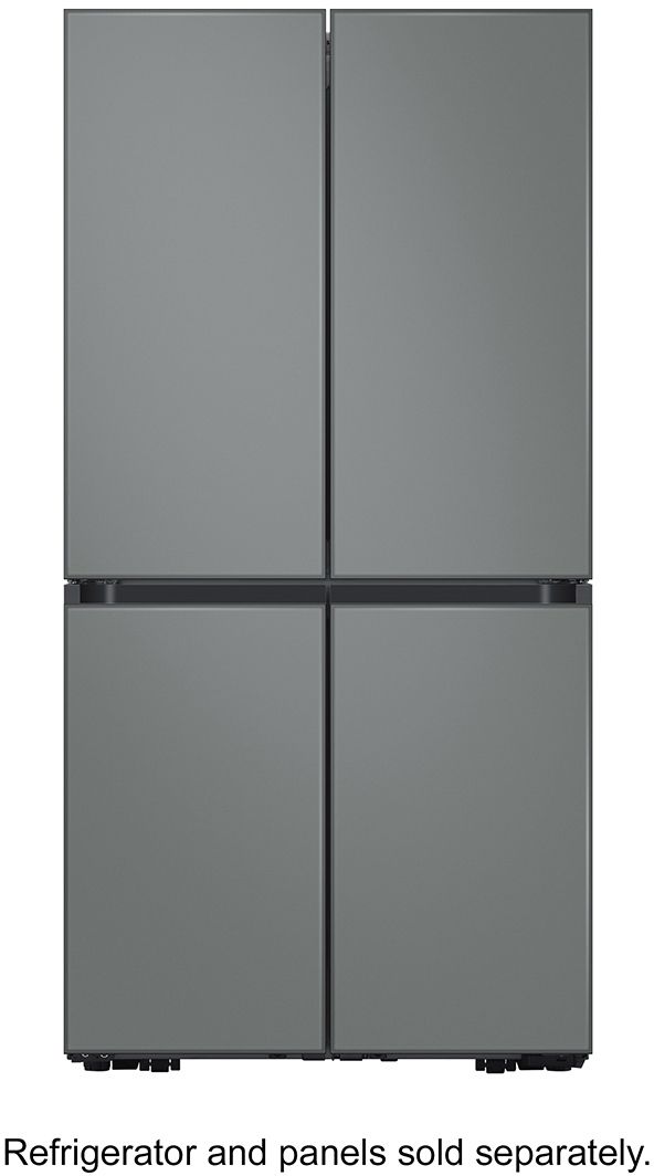 Samsung Bespoke 18" Grey Glass Refrigerator Top Panel 1