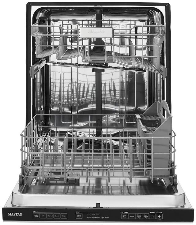 Maytag® 24" Fingerprint Resistant Stainless Steel Built In Dishwasher 3