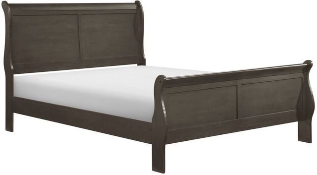 Homelegance® Mayville Stained Gray Eastern King Sleigh Bed