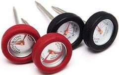 Broil King® Red and Black 4 Pack Mini Thermometers-61138