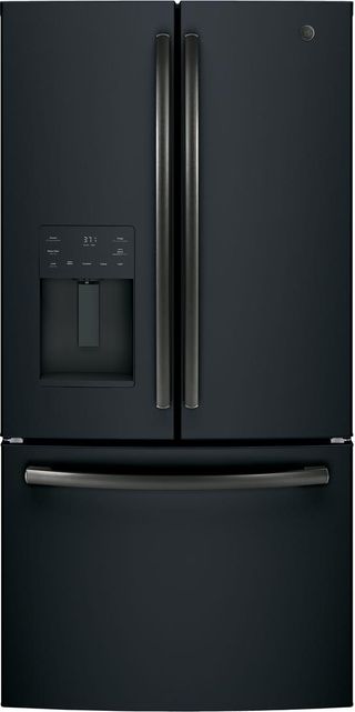 GE® 25.6 Cu. Ft. French Door Refrigerator-Black Slate