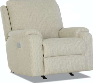 Klaussner® Podrick Off-White Reclining Chair