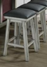 ECI Furniture Summer Winds Gray/White Counter Saddle Stool
