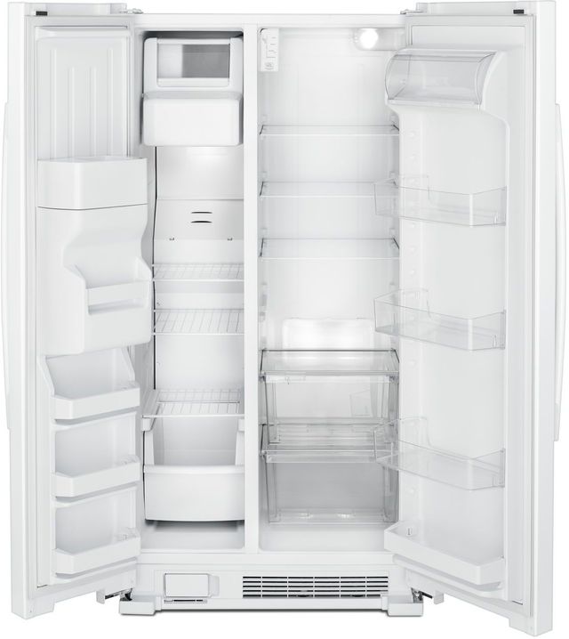 Amana® 24.6 Cu. Ft. Stainless Steel Side-By-Side Refrigerator 14