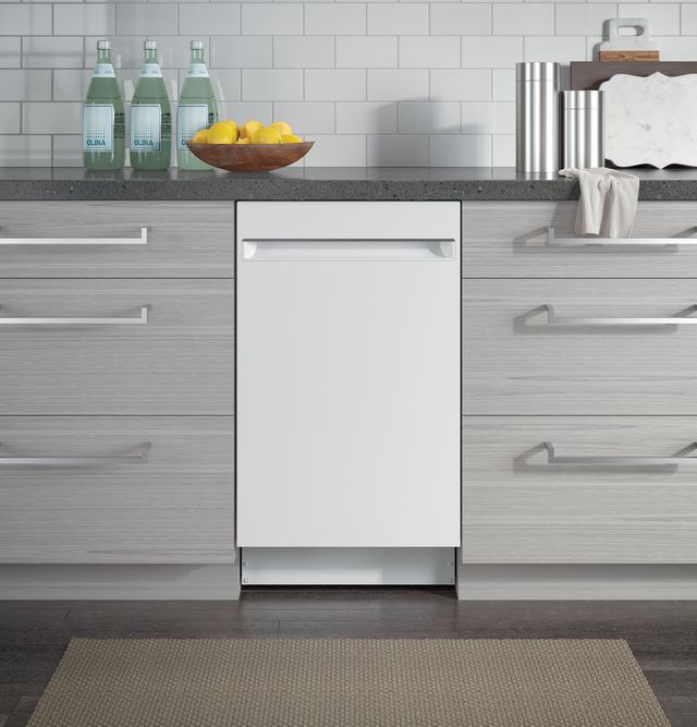 GE Profile® 18" White Built In Dishwasher 4