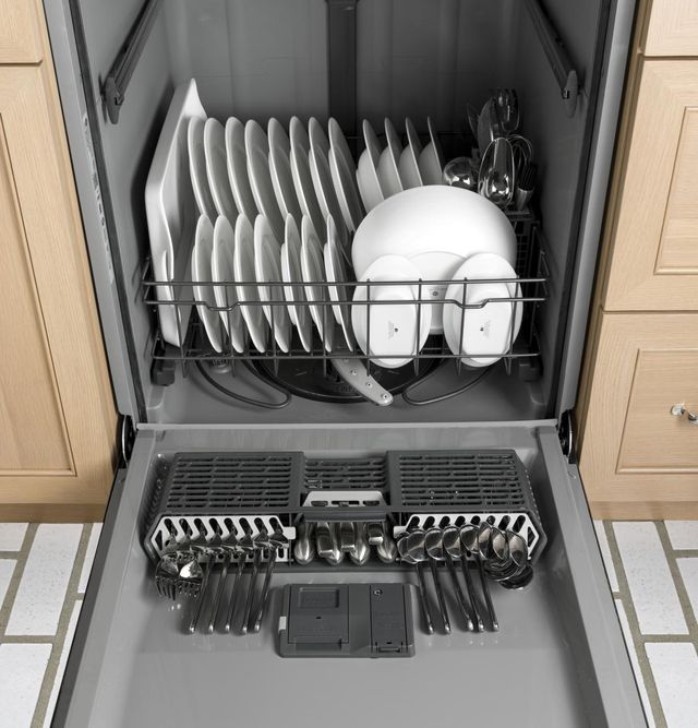GE® 24" Built-In Dishwasher-Black Slate 10