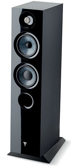 Focal® Chora 816 Black 2.5-Way Floorstanding Speaker 0