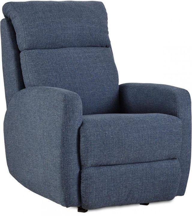 Southern Motion™ Primo Blue Swivel Recliner-0