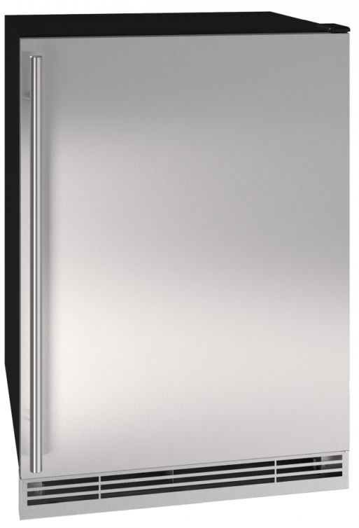 U-Line® 4.8 Cu. Ft. Stainless Solid Undercounter Convertible Freezer 
