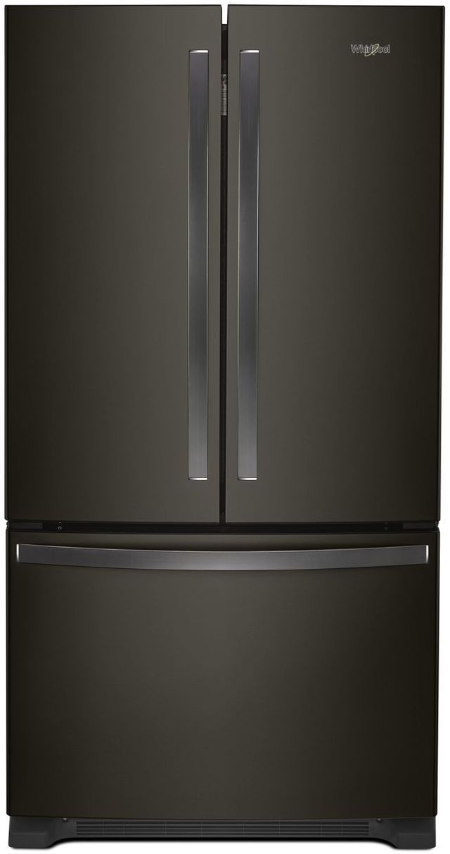 Whirlpool® 25 Cu. Ft. French Door Refrigerator-Fingerprint Resistant Black Stainless