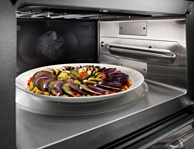KitchenAid® 27" Stainless Steel Oven/Microwave Combo Electric Wall Oven-1