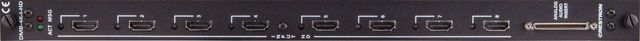 Crestron® 8-Channel 4K HDMI® & Dante™ Input Blade
