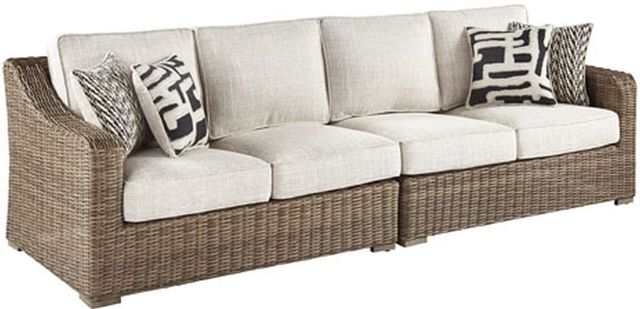Signature Design by Ashley® Beachcroft 3 Piece Beige Sectional 3