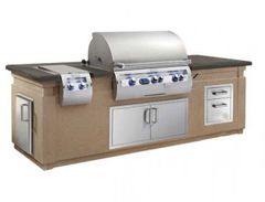 American Outdoor Grill 35” x 108” Island with Double Drawer Cut-out