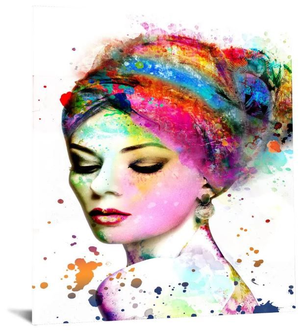 Classy Art Lady of Color Wall Art | Lovin's Furniture