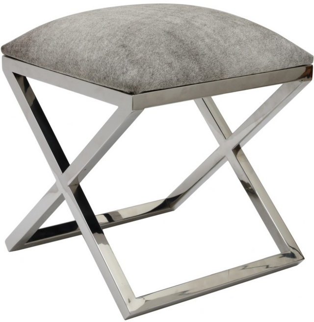 Moe's Home Collections Rossi Gray Stool 1