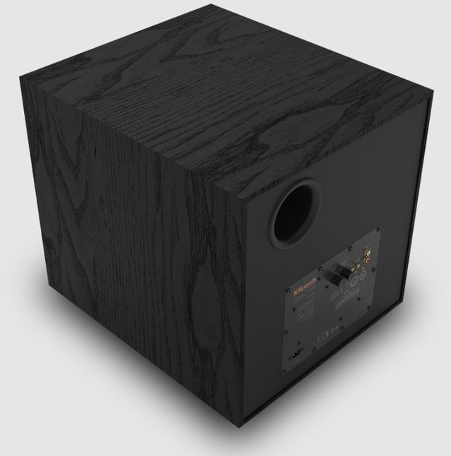Klipsch® Reference 12" Black Textured Wood Grain Vinyl Subwoofer 2