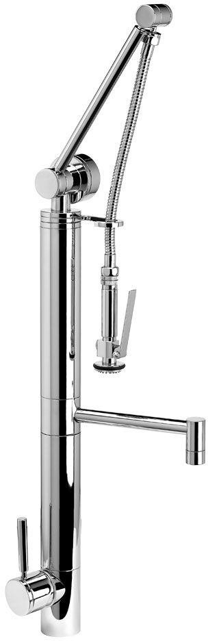 Waterstone™ Faucets Contemporary Gantry® Pulldown Faucet with Straight Spout