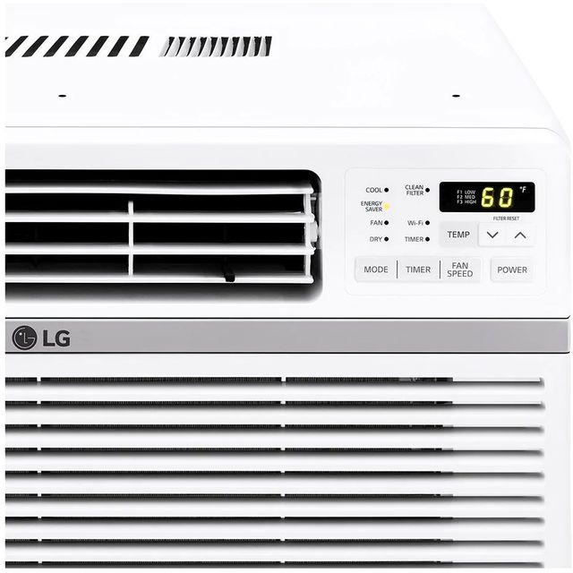 LG 12,000 BTU's White Window Air Conditioner 10
