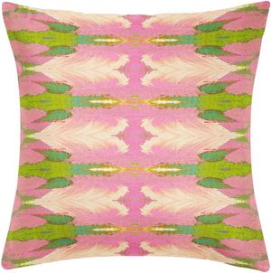 Laura Park Designs Cabana Pink 22" x 22" Pillow