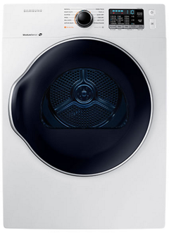 Samsung 4.0 Cu. Ft. White Front Load Electric Dryer