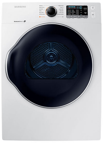 Samsung 4.0 Cu. Ft. White Front Load Electric Dryer-0