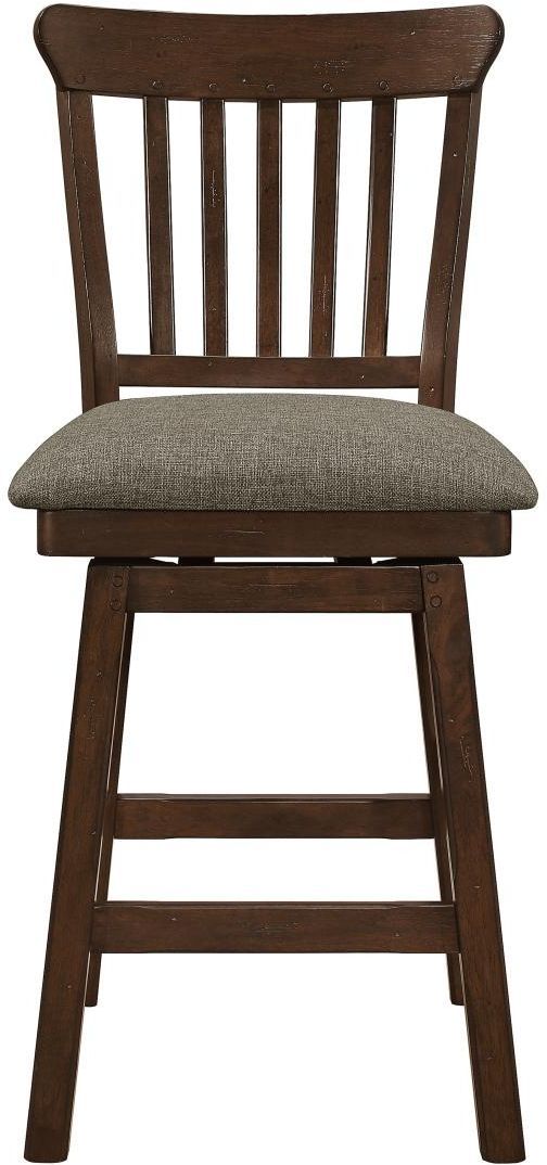 Homelegance® Schleiger Counter Height Swivel Chair 2