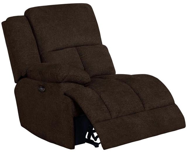 Coaster® 3-Piece Brown Power Reclining Sectional with Chaise 2
