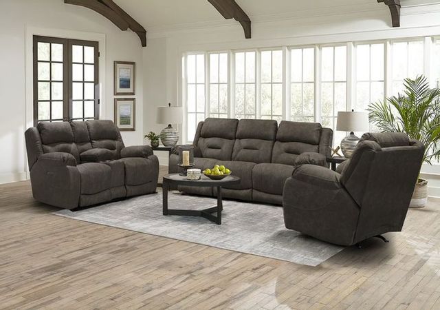 England Furniture EZ Motion Double Reclining Loveseat Console-2