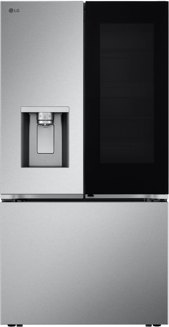 Lg 36 In. 25.5 Cu. Ft. Printproof™ Stainless Steel Counter Depth French 