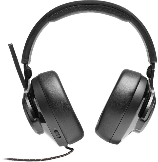 JBL Quantum 200 Black Wired Over-Ear Gaming Headphones with Mic 2