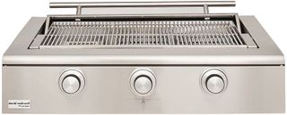 Caliber™ Rockwell 47.5" Stainless Steel Liquid Propane Built-In Social Grill