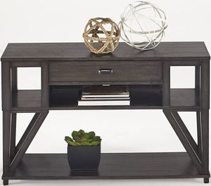 Progressive® Furniture Consort Midnight Oak Sofa/Console Table