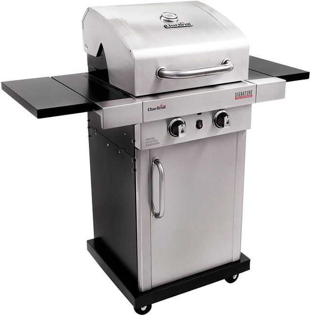 Char-Broil® Signature Series™ 46.8" Gas Grill-Stainless Steel 1