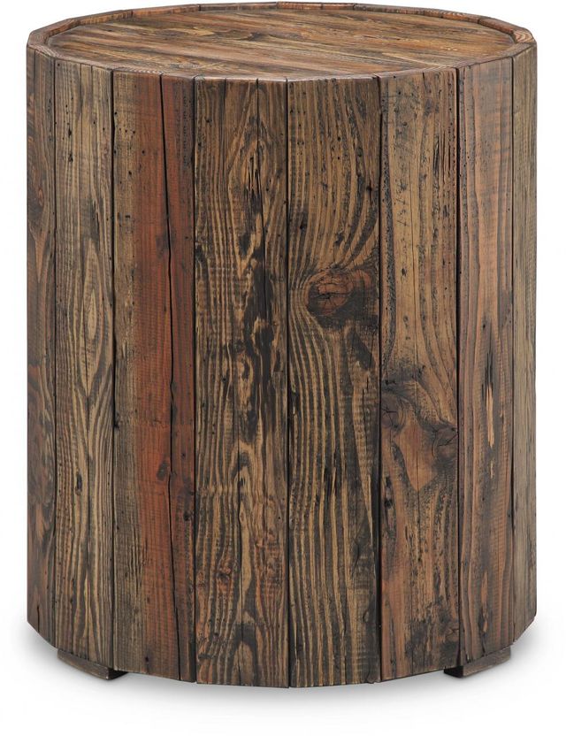 Magnussen Home® Dakota Rustic Pine End Table-0
