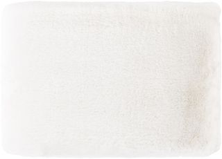 Surya Lapalapa White 50" x 60" Throw Blanket